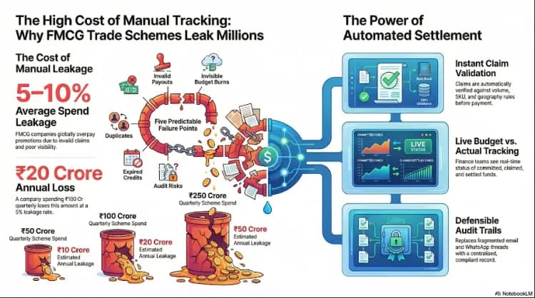 Trade Scheme Settlement: Why FMCG Companies Lose Crores to Manual Tracking